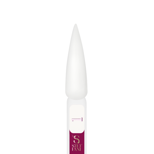 Гель-лак для нігтів Steffani Gel Polish Color 9 мл, 01 Білий SGP09 фото