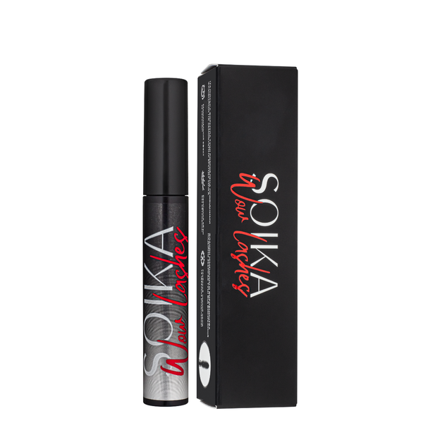 Туш з ефектом накладних вій Soika Wow Lashes чорна, 10 г SK 11112 фото