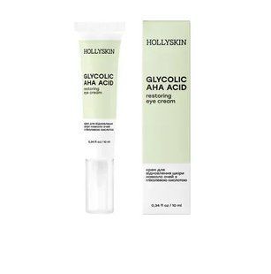 Крем для кожи вокруг глаз с гликолевой кислотой Hollyskin Glycolic AHA Acid Eye Cream 10 мл 0221h фото