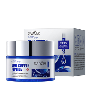 Крем для обличчя антивіковий Sadoer Blue Copper Peptide 50 г SD11057 фото