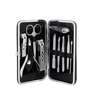 Манікюрний набір з 10 предметів у чохлі Hua Li Manicure Set 62017-3 фото