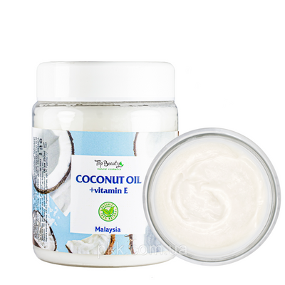 Олія для тіла и волосся кокосова Top Beauty з вітаміном Е 250 мл TB-6477 фото
