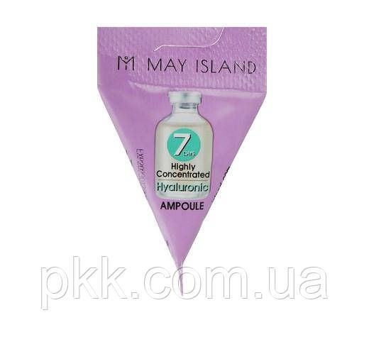 Сыворотка ампульная для лица May Island 7 Days Hyaluronic Ampoule увлажняющая 3 гр MI 4280 фото