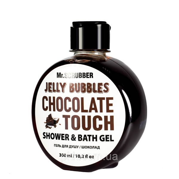 Гель для душа Mr Scrubber Jelly Bubbles Chocolate Touch Shower & Bath Gel шоколад 300 мл Mr 0023 фото