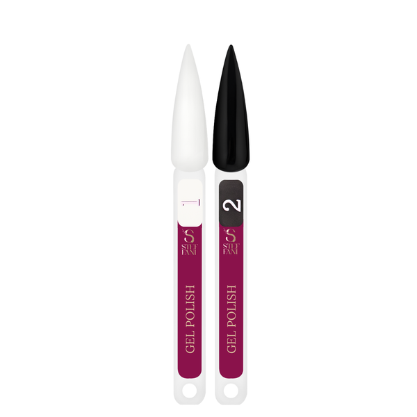 Гель-лак для нігтів Steffani Gel Polish Color 9 мл, 01 Білий SGP09 фото