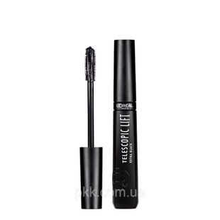 Туш для вій L'Oreal Paris Telescopic Extra Black екстрачорна 9,9 мл L'Or 3568 фото