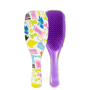 Масажна щітка вирівнювач для мокрого та сплутаного волосся Salon The Wet Detangler, Gadgets LWD-PP-010418-1 фото