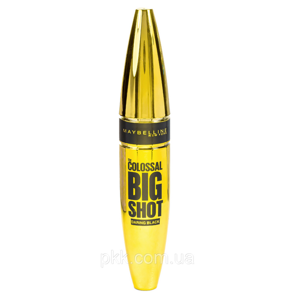 Туш для вій Maybelline New York The Colossal Big Shot Daring Black Mb 5759 фото