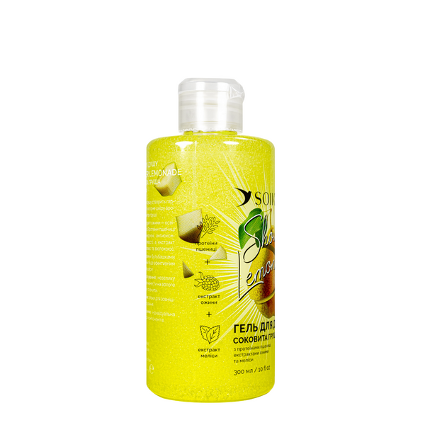 Гель для душу з блискітками Soika Shower Lemonade "Соковита груша" 300 мл SK 5817 фото