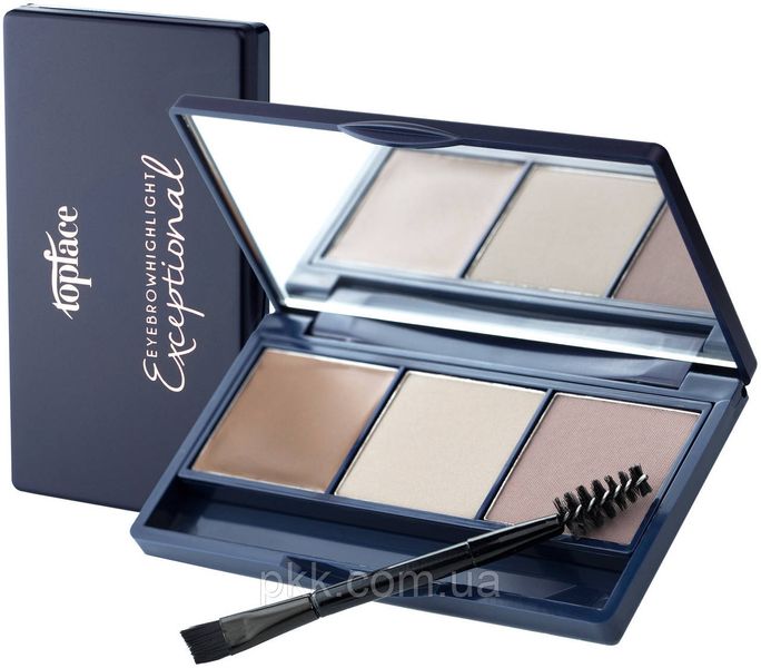 Набор тени и корректор для бровей TopFace Exceptional Eyebrow Highlight РТ504  PT504 фото