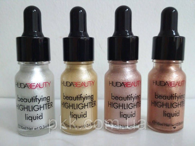 Хайлайтер для лица жидкий Huda Beauty beautifying Highlighter liquid 10 мл HB-4538 фото