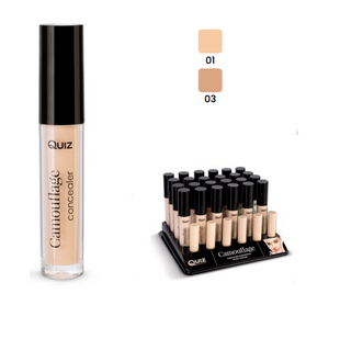 Консилер маскуючий для обличчя Quiz Camouflage Concealer, 01 QZ 8341 фото