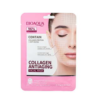 Антивозрастная маска для лица Bioaqua Collagen Antiaging с коллагеном 25 мл BQY80854 BQY80854 фото