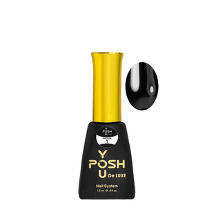 Цветной топ для гель-лака без липкого слоя YouPOSH Top Color 12 мл, 1 Черный YP 9636 фото