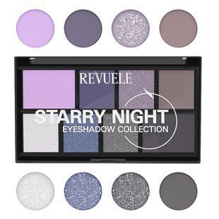 Палітра тіней для повік Revuele Eyeshadow Collection "Зоряна ніч", 15 г RV 07816 фото