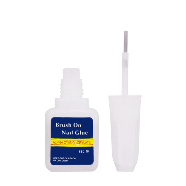 Клей для нігтів Nail Glue з пензликом 10 г 6991-10 фото
