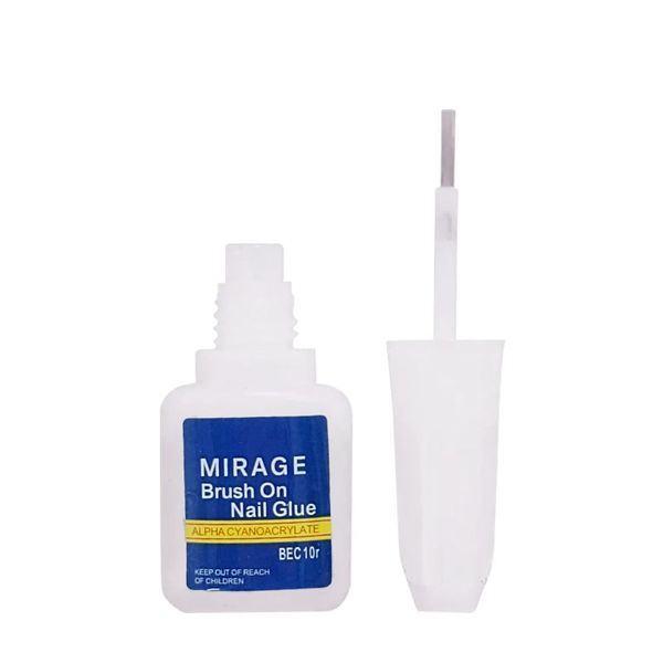 Клей для нігтів Nail Glue з пензликом 10 г 6991-10 фото