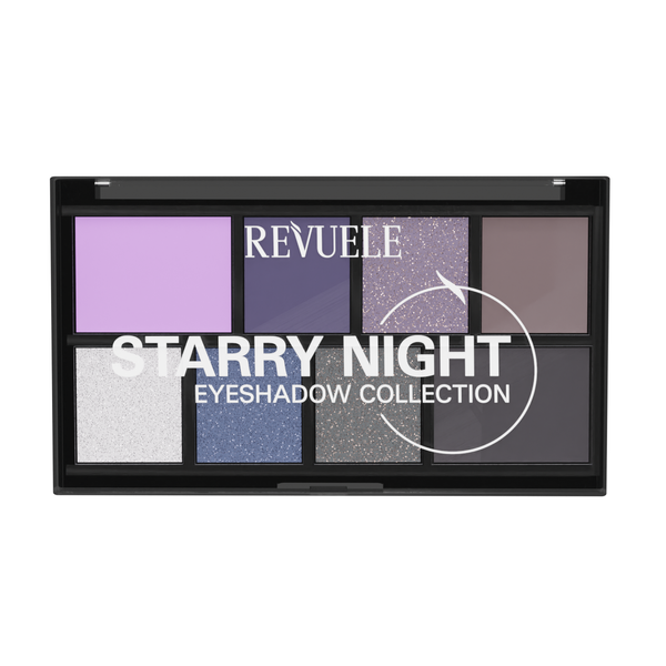 Палітра тіней для повік Revuele Eyeshadow Collection "Зоряна ніч", 15 г RV 07816 фото